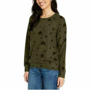BUFFALO DAVID BITTON || Women's Cozy Pullover Top with Star Print